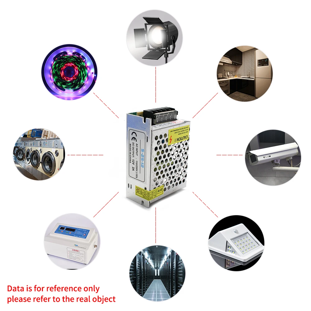 

12V15A 180W Switching Power Supply Light Transformer AC 110V 220V To DC 12VPower Supply Source Adapter For Led Strip CCTV