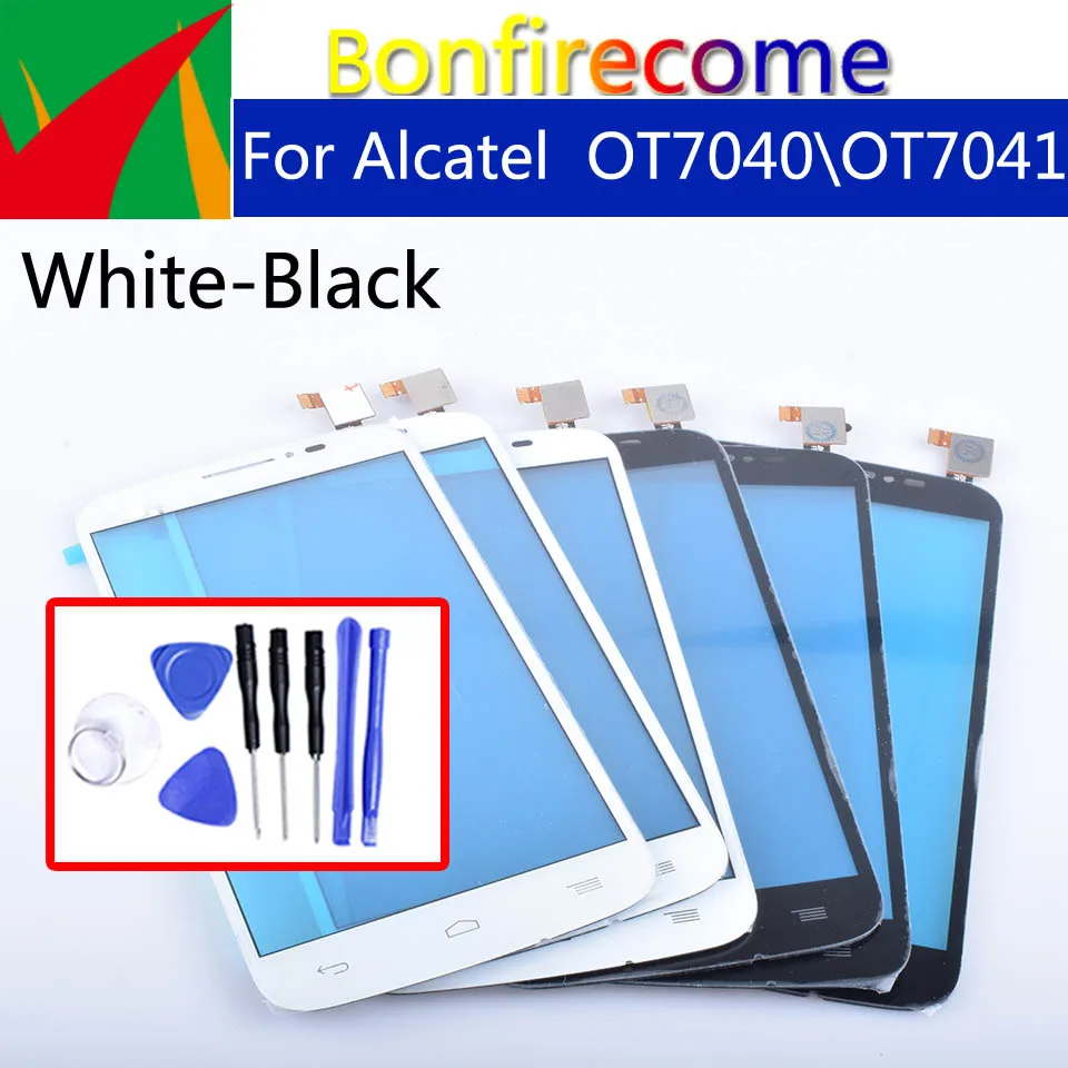 Сенсорный экран для Alcatel One Touch Pop C7 Dual OT7041 OT 7041X 7040A 7041D 7040E, сменный сенсорный экран с цифровым преобразователем Сенсорный экран для Alcatel One Touch Pop C7 Dual OT7041 OT 7041X 7040A 7041D 7040E, сменный сенсорный экран с цифровым преобразователем