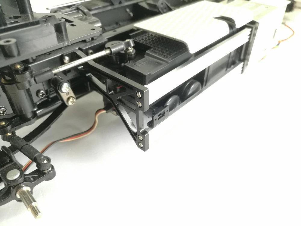 Рама металлический боковый Бампер Набор для 1/14 Rc грузовиков Тамия Volvo FH16 56360 6X4