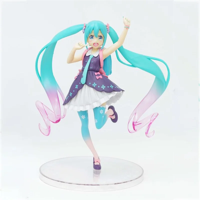

Taito Hatsune Spring Clothes Miku Garage Kit Pvc Assembly Model Western Animiation Action Figure Kids Toys