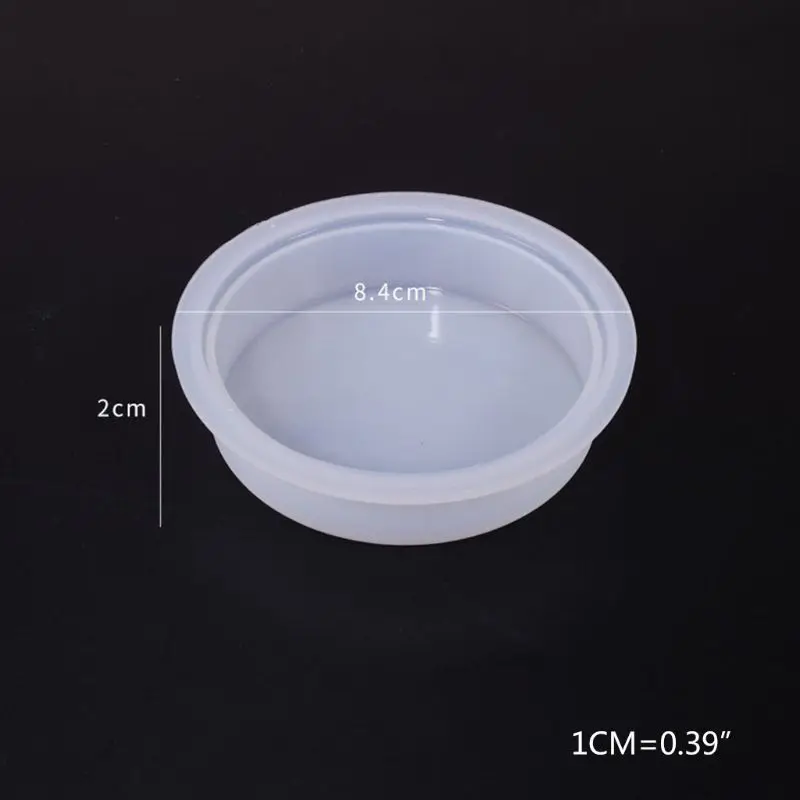 

Crystal Epoxy Resin Mold Round Ornament Base Casting Silicone Mould Handmade DIY Crafts Decorations Making Tools