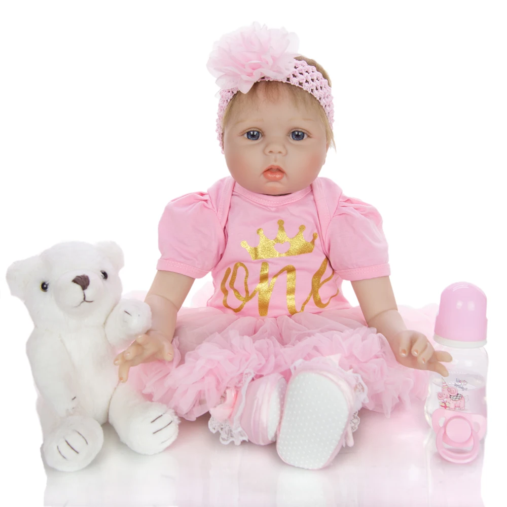 Куклы KUKADOLL Младенцы Reborn 55 см Ткань тела оптовая продажа реалистичные Bebe Boneca Menina