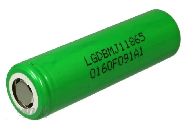 Аккумулятор высокомощный Li-Ion незащищенный 18650 LG INR18650MJ1 3500мАч 3 6В 10А | Электроника