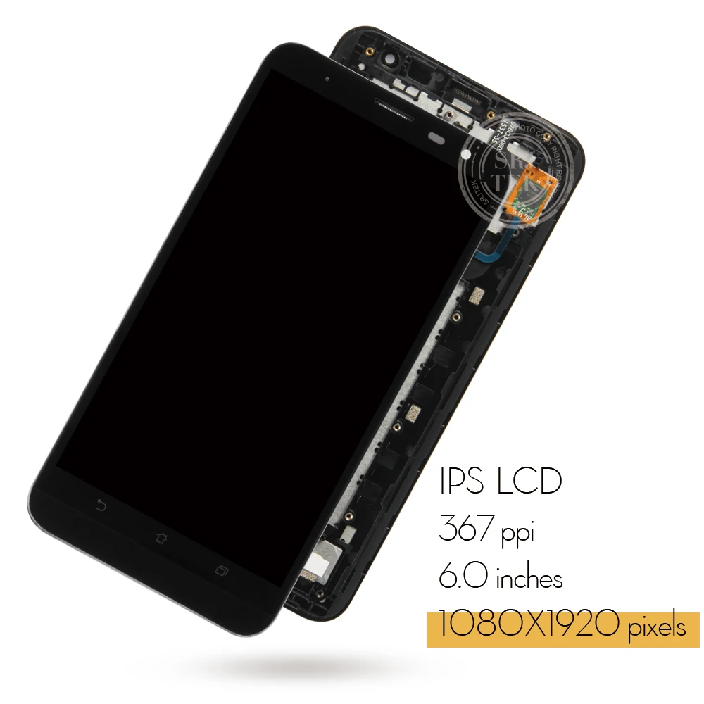 Для Asus ZenFone 2 Laser ZE601KL Z011D ЖК сенсорный экран дигитайзер полная сборка с рамкой 6