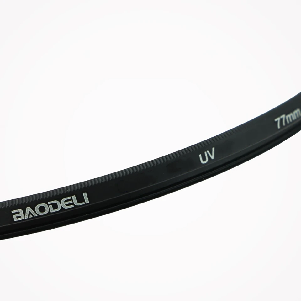 УФ фильтр BAODELI 37 40 5 43 46 49 52 55 58 62 67 72 77 82 мм для объектива Canon Eos M50 M6 1200 D Nikon 5300 5100
