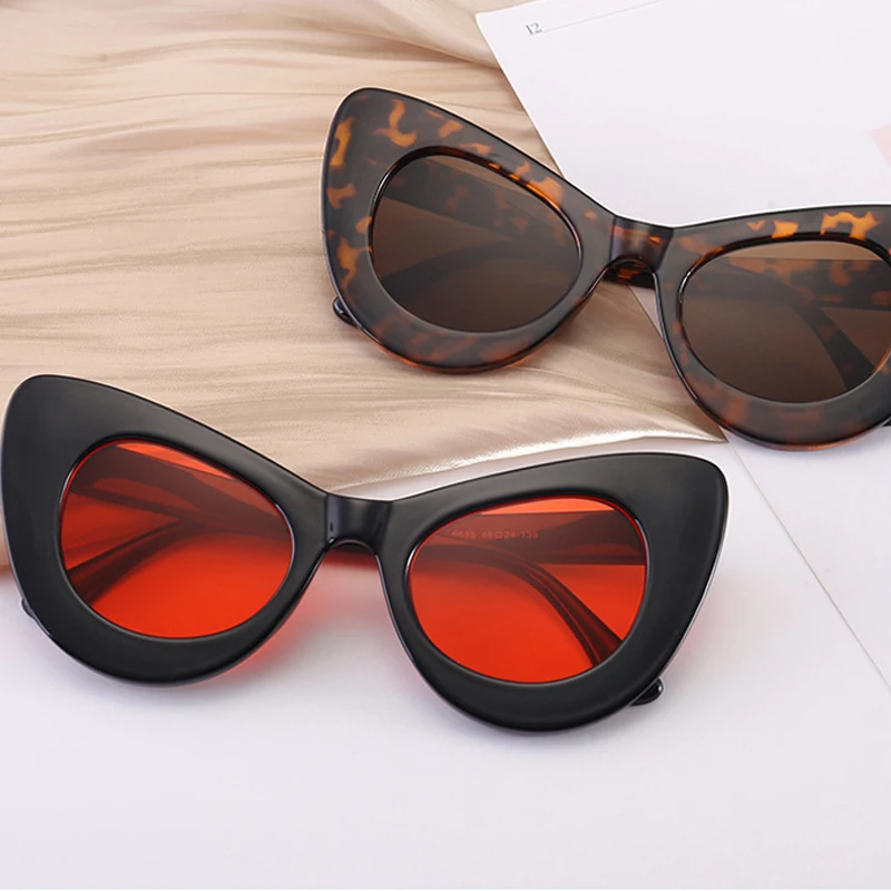 

Модные градиентные очки, маленькая оправа, кошачий глаз, солнцезащитные очки, новинка 2021, брендовые цветные солнцезащитные очки унисекс кош...