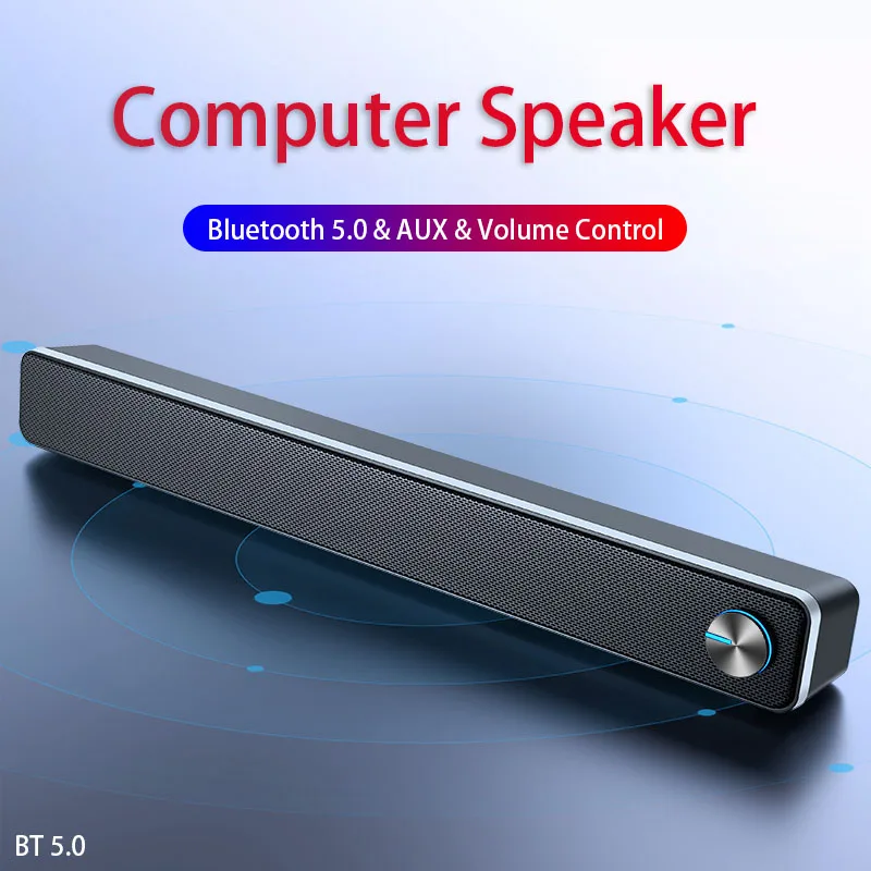 Беспроводной проводной компьютерный динамик Настольный Саундбар домашний