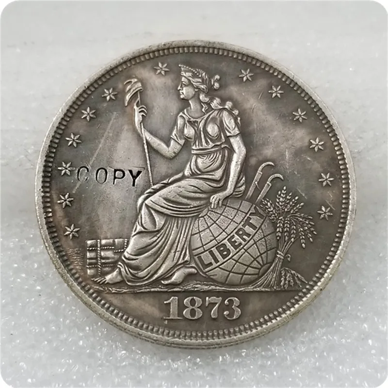 Тип #2: США 1873 T $1 Trade копия доллара|Безвалютные монеты| |
