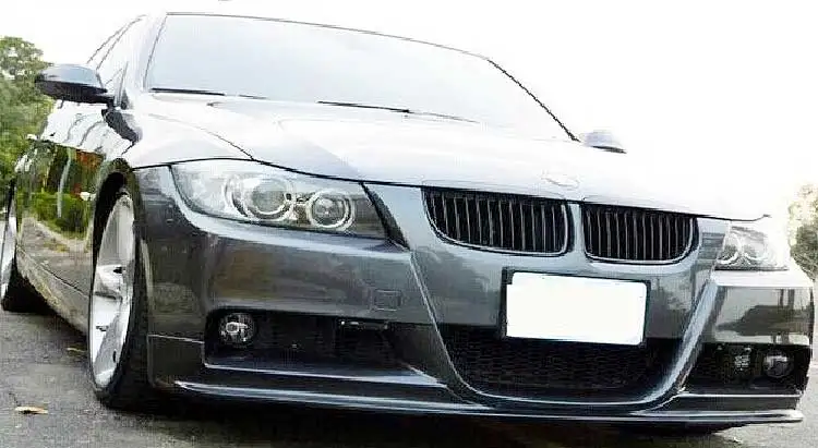 3D Тип настоящий углеродный передний бампер спойлер для BMW E90 3-series - Цена: 