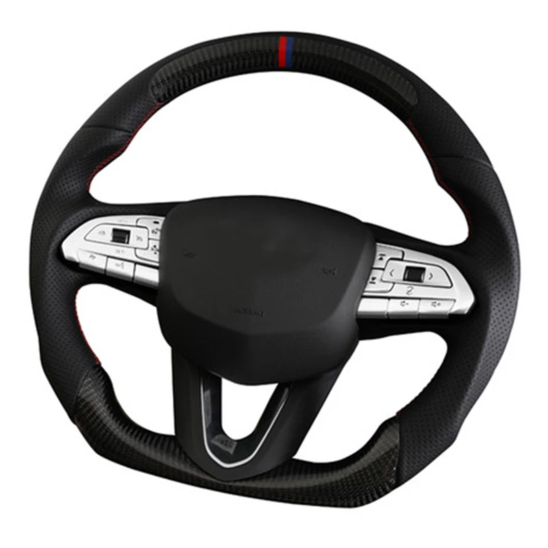 

Car Steering Wheel Buttons Knob Trim Cover Alloy Sticker For Cadillac CT4 XT4 CT5 CT6 XT5 XT6 Interior Decoration Accessories
