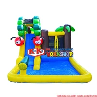 xbl fun equips factory inflatable water slide n soak splash park kids homeoutdoor play