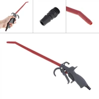luxury type plastic steel long nozzle pneumatic blowing dust gun with press type switch and quick connector