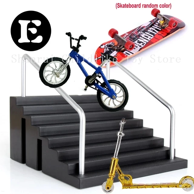 

Hot Sale Mini Scooter Two Wheel Scooter Children's Educational toys metal mini finger bikebicycle model toys Birthday for boys