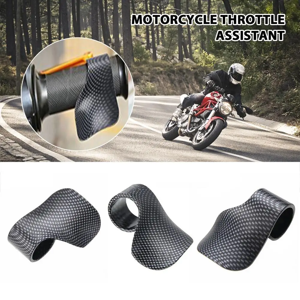 

Motorcycle Throttle Assist Wrist Protection Auxiliary Tools Rest Cruise Control Grips Carbon Fiber Motorbike Throttle Assistant