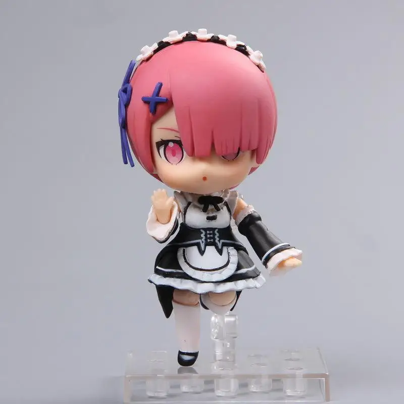 11cm ram rem hot action figures model toy relife in a different world from zero anime peripheral cute collection gift for kids free global shipping