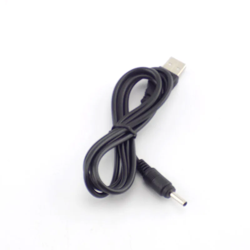 Универсальный кабель питания постоянного тока 3,5 мм USB зарядное устройство зарядный кабель провод для 18650 аккумуляторных батарей для фонарика Фонарь налобный фонарь