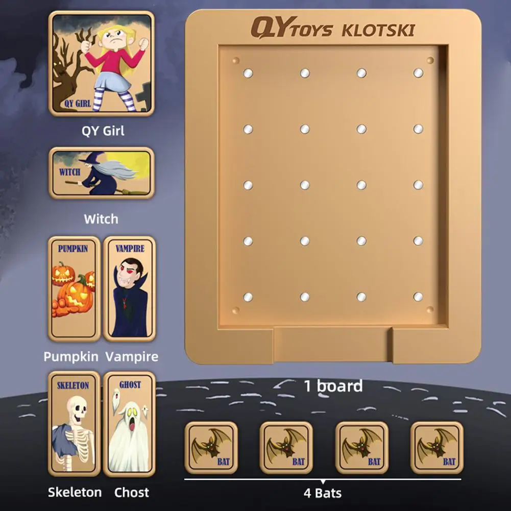 

Chinese Puzzle Toy Set Educational Toy For Boy And Girls Gift Halloween Puzzle Toy