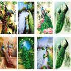 5D Diy квадратная дрель павлинов Алмазная вышивка Алмазная картина вышивка крестиком ручная работа мозаика Животное Искусство детский подарок