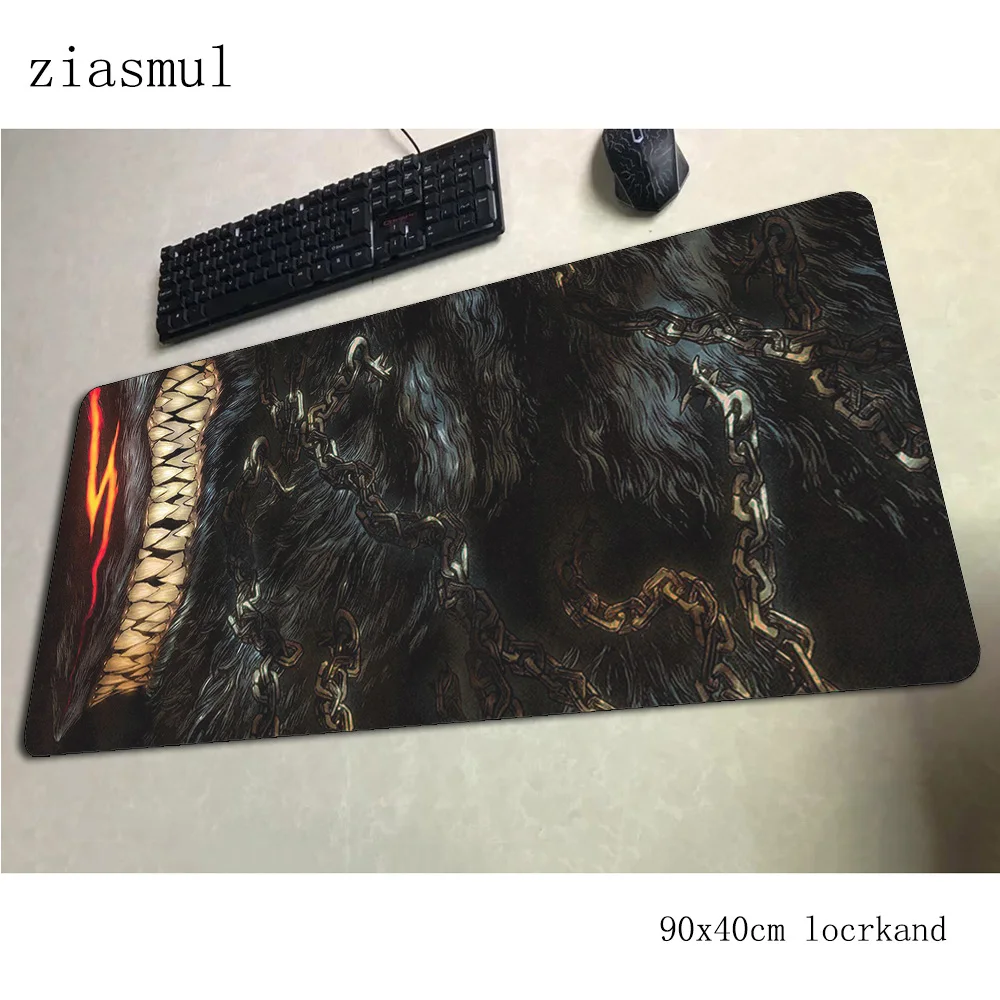 Berserk padmouse 900x400x3 мм игровой коврик для мыши игровой большой коврик для мыши геймерский компьютерный стол дешевый коврик notbook mousemat pc