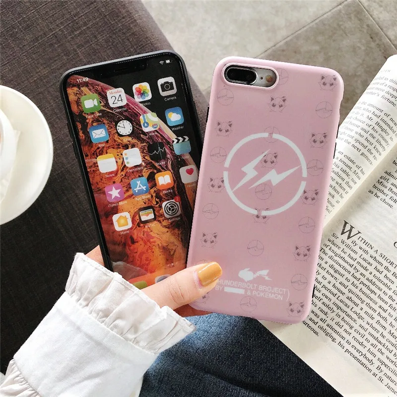 Милый чехол для телефона Pokemons Pika, забавный мультяшный чехол для Apple iPhone 6 6s 7 8 Plus X XS XR XS Max 11 Pro Max