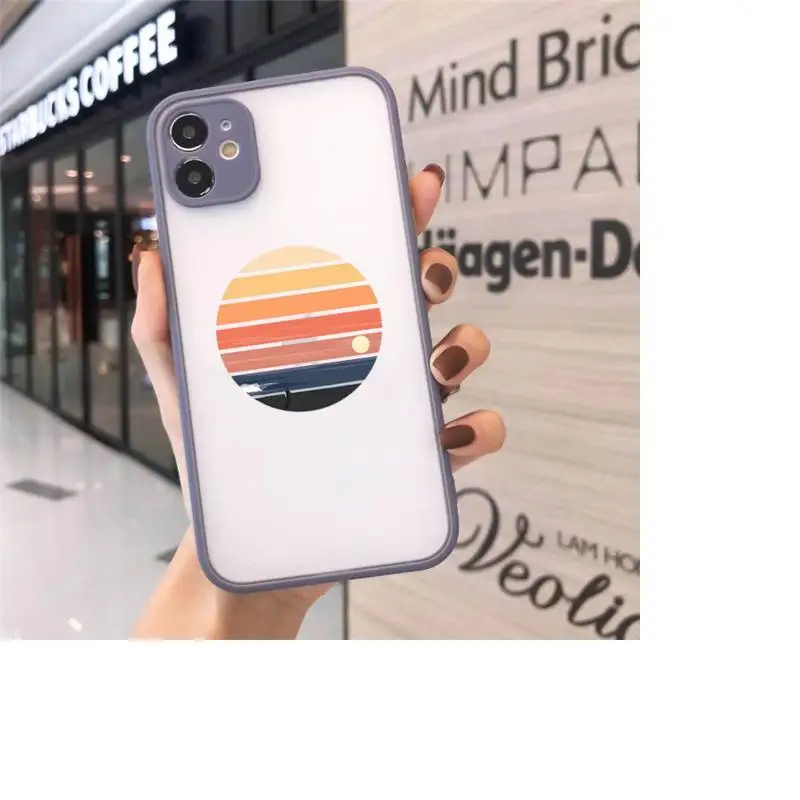 

Sea wave surf summer surfing ocean Phone Case matte transparent For gray iPhone 7 8 x xs xr 11 12 pro plus max mini Funda Clear