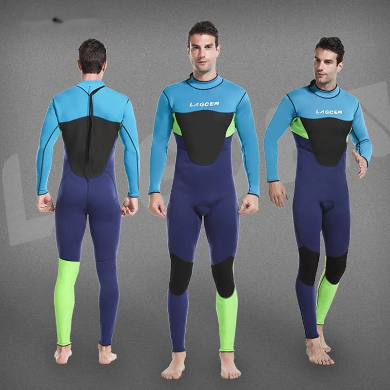 

Мужской неопреновый гидрокостюм с длинным рукавом, 2,5 мм