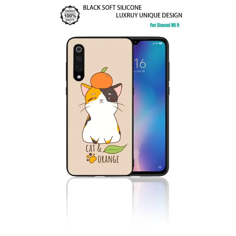 

For Redmi Note 9S 9 Case Back Cover Cute Cat or Tiger For Xiaomi Mi 9 9SE 10 A3 Note 10 Lite Soft Silicon TPU