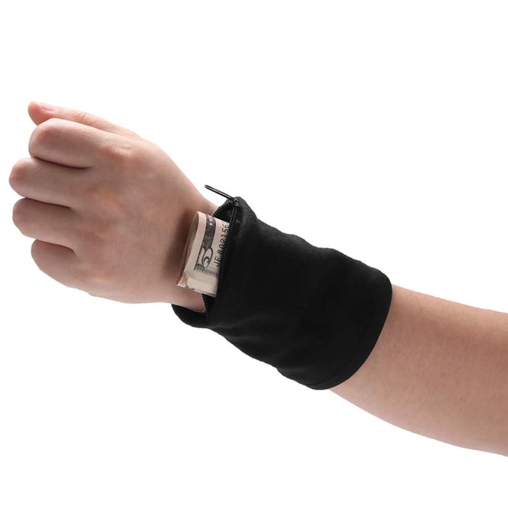 

Wristlet Coin Purse Cycling Badminton Tennis Wristband Running Bags Wrist Wallet Pouches Wristband Sports Bags