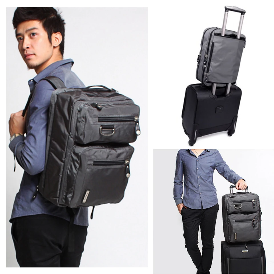 17 318 4 inches gaming laptop briefcase 3 in 1 multi purpose backpack business messenger shoulder bag handbag free global shipping