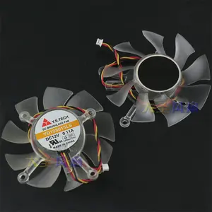 Оригинальный охлаждающий вентилятор для видеокарты ASUS EN9800GT YD128015EL 12 В 0,46a YD128015LS 0,11a