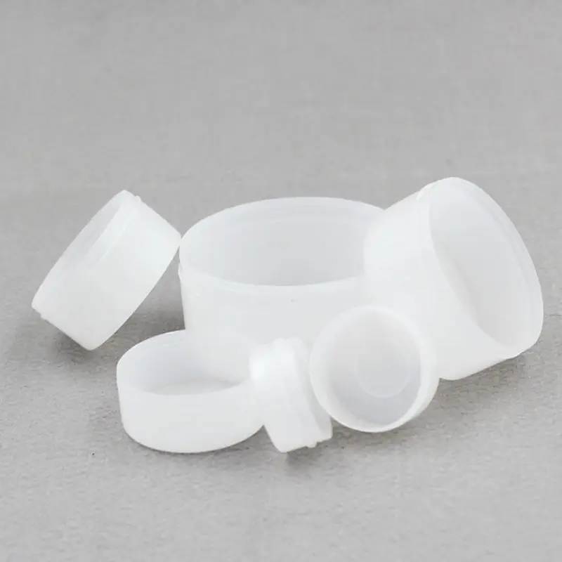 

50Pcs Plastic Refillable Bottle Cosmetic Pot Empty Cosmetic Sample Jars Eyeshadow Face Cream Container Refillable makeup Box