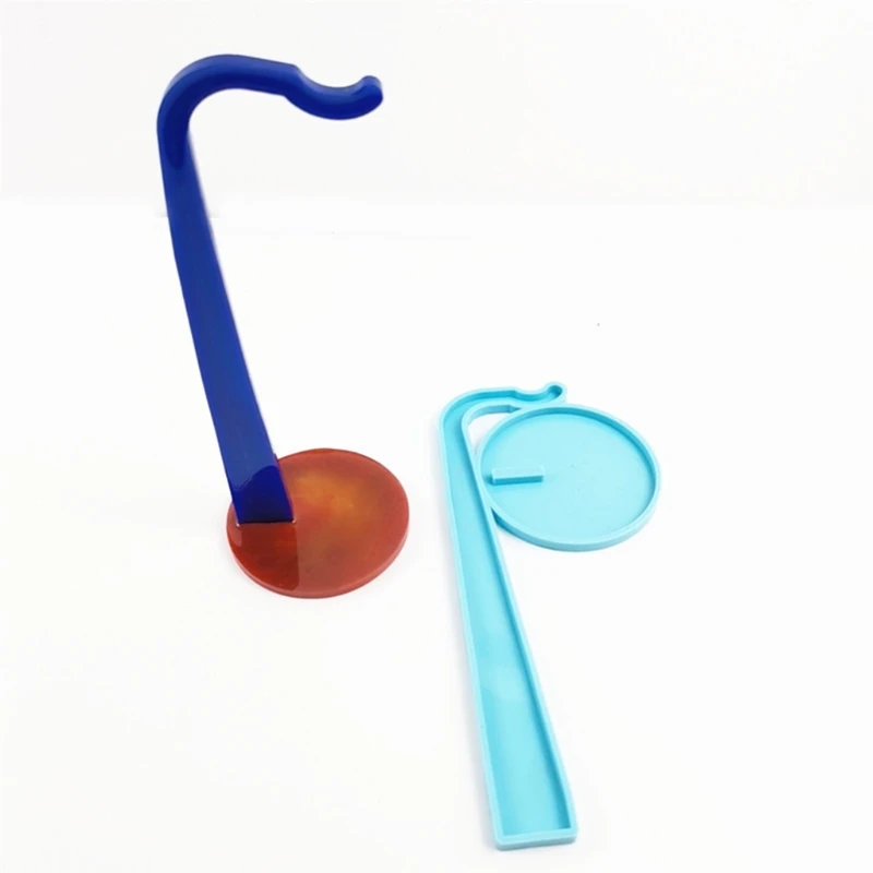 

Key Hanging Hook Epoxy Resin Mold Silicone Mould DIY Crafts Home Decorations Casting Tools HX6F