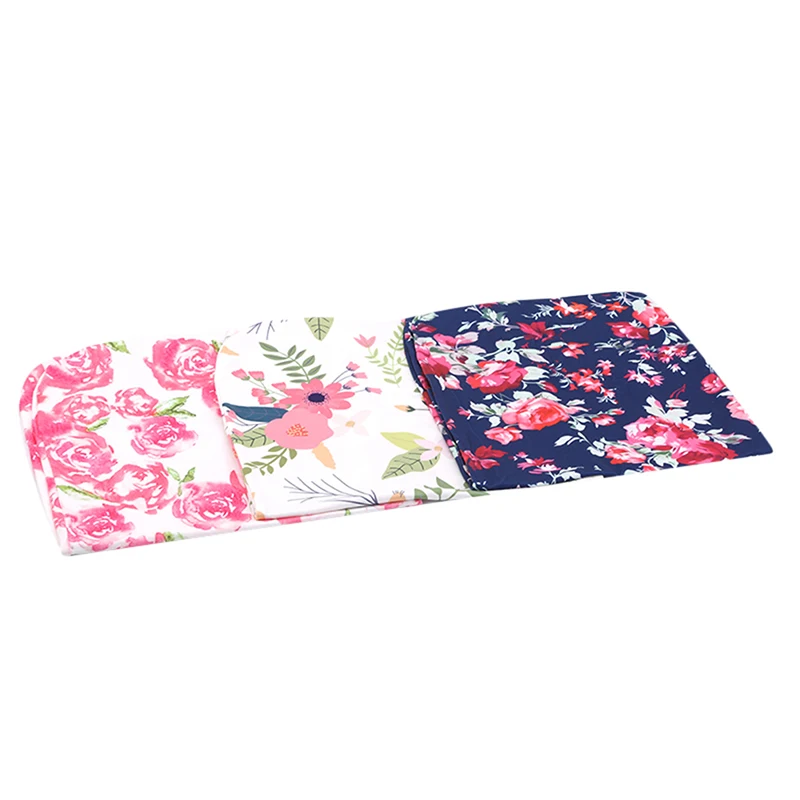 Saco de dormir para beb&eacute; reci&eacute;n nacido, envoltura de muselina de algod&oacute;n suave para beb&eacute; de 0 a 3 meses, 3 colores, transpirable-3