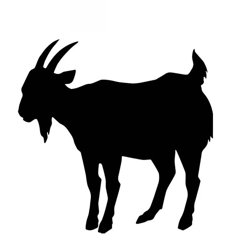 Креативная наклейка с козьим узором высококачественное украшение для