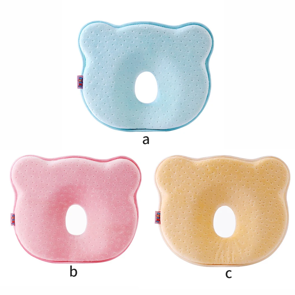 

Baby Pillow Memory Foam Newborn Baby Breathable Shaping Pillows To Prevent Flat Head Ergonomic