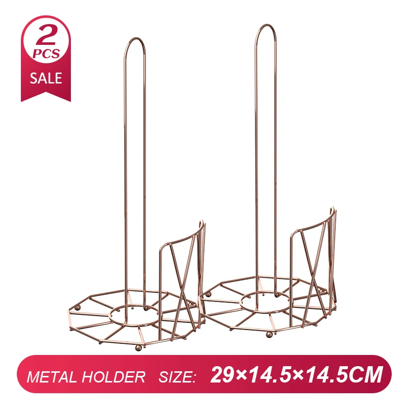 

2 шт., металлический держатель для туалетной бумаги