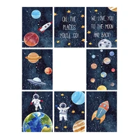 new diamond painting cartoon astronaut spacecraft 5d diy full square drill embroidery cross stitch 3d round child drawing