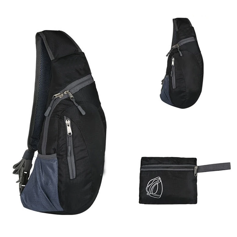 

LKEEP 2021 USB Waterproof Men Chest Bag Male Leisure Messenger Shoulder Bag For Teenagers Travel Crossbody Bolsas