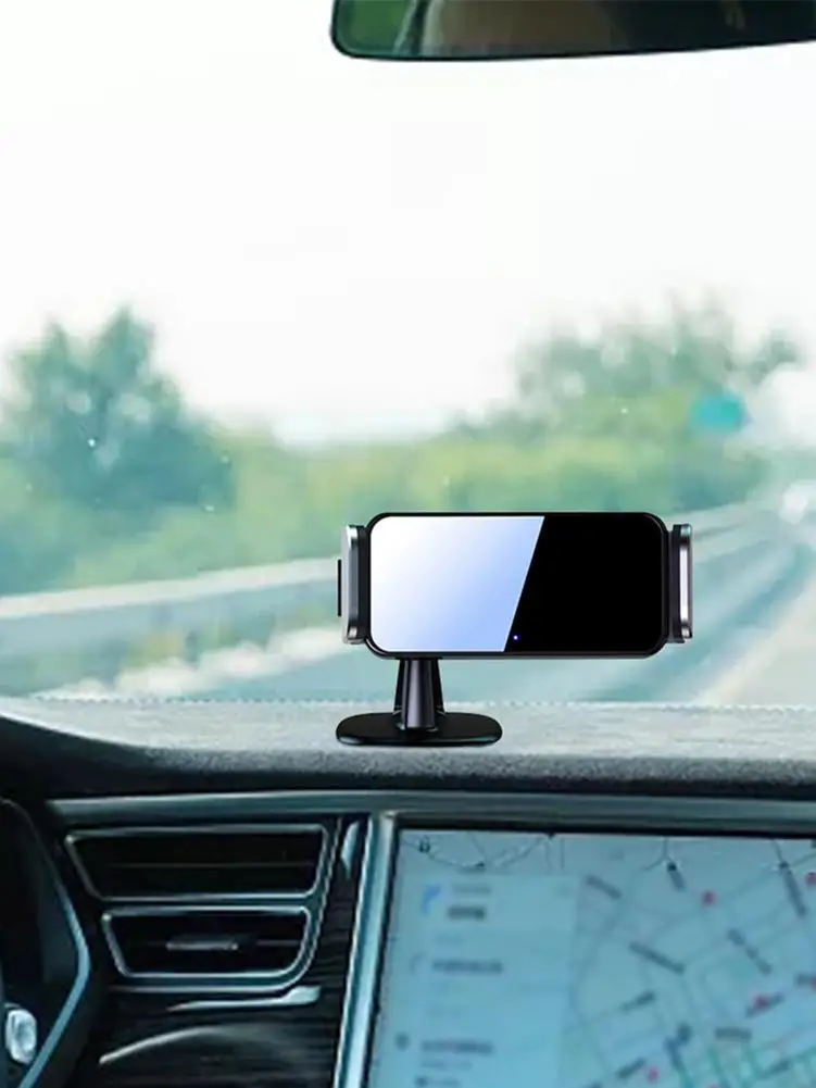

Car Phone Mount Non-slip Car Phone Holder Phone Holder Electric With 150mA Battery 360 Degree Rotation Smart Induction For 4