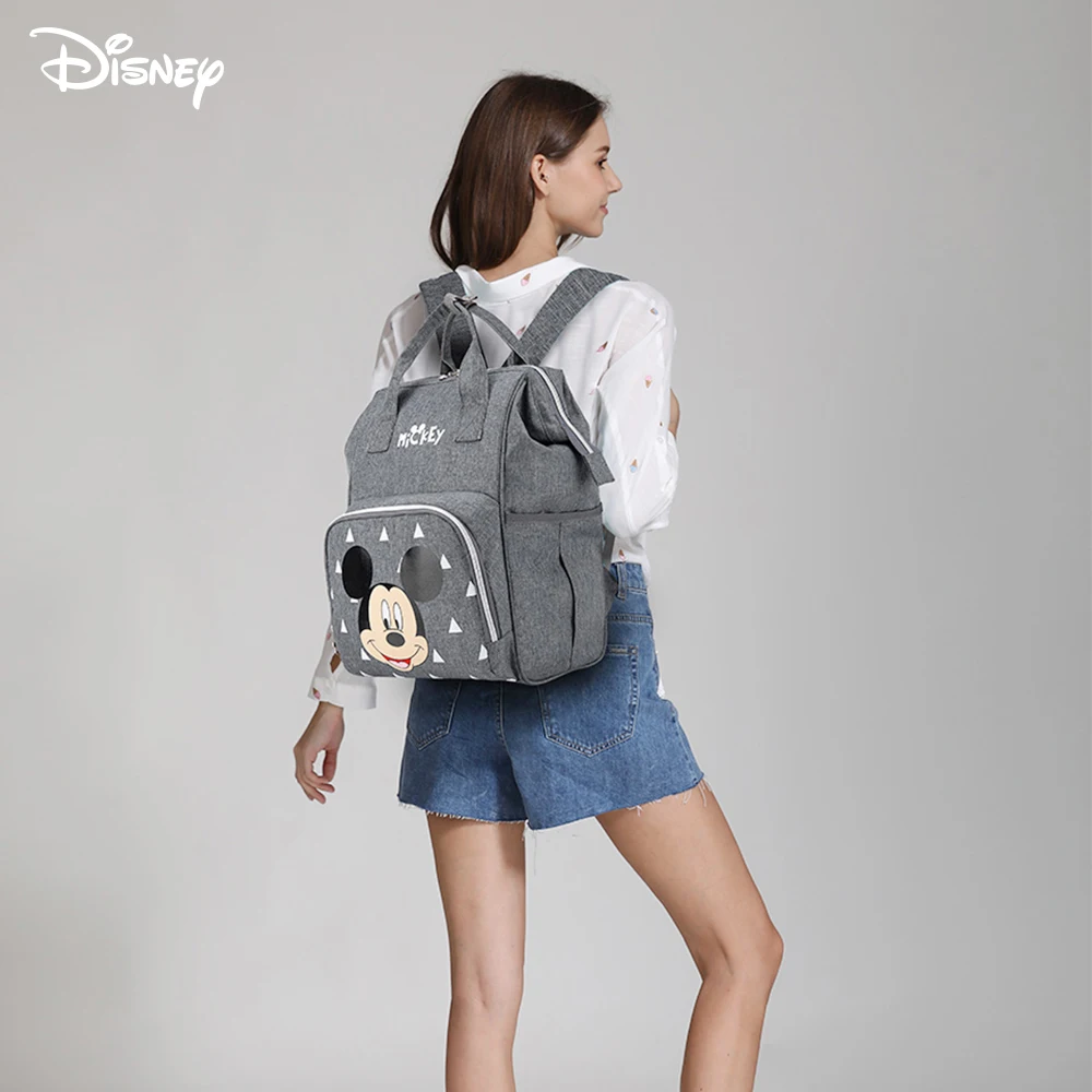 Сумка для подгузников Disney Minnie Mickey рюкзак мам сумка кормящих коляски
