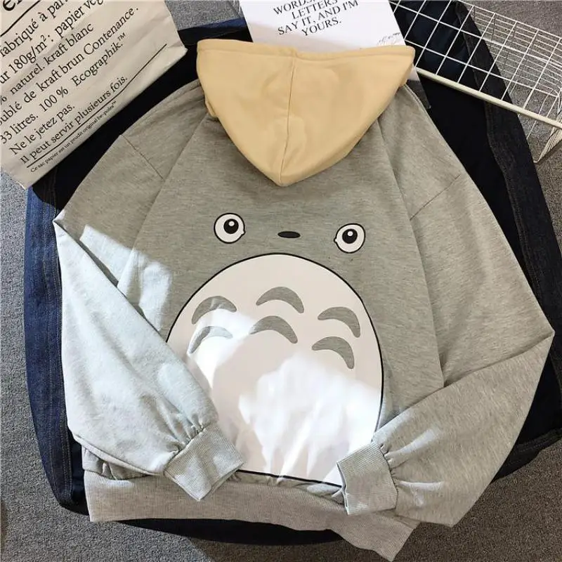

Winter Coat Couple Men Women Anime Hoodies Print Japanese Harajuku Sweatshirt Apricot Oversize Pullover Female Casual Sweatshirt