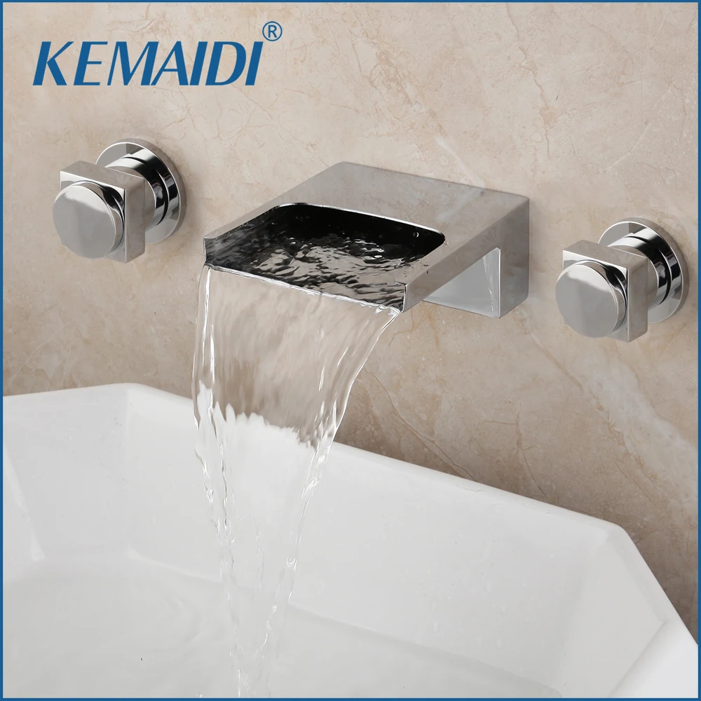 Смеситель для ванны из твердой латуни 3 шт. | Обустройство дома