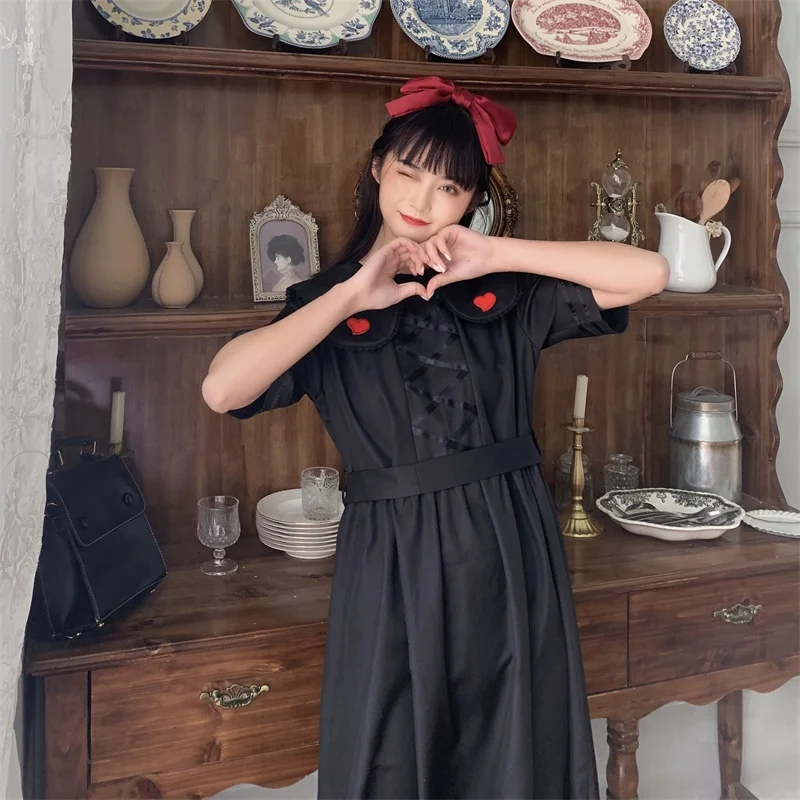 Милое женское платье милые мягкие черные платья для девушек летняя мода 2020 с