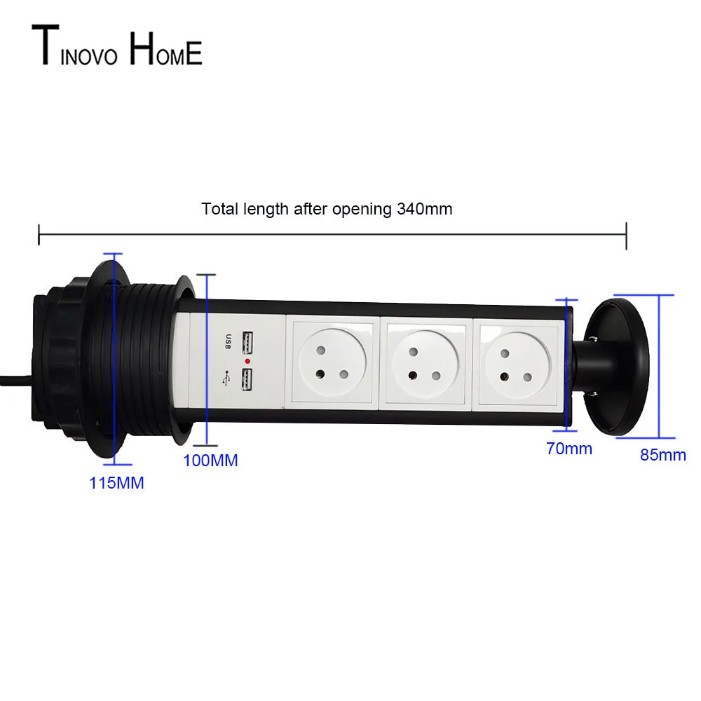 Израиль гнездо/pull розетка/настольная розетка/офис кухня гнездо/3-положение