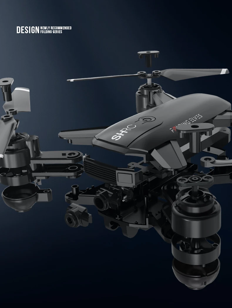 Профессиональный wifi FPV с 4K камерой широкоугольный HD режим удержания складной рычаг RC Квадрокоптер Дрон X Pro RTF Дрон для подарка