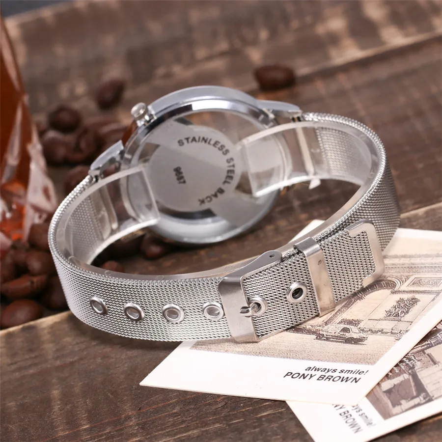 

Luxury Ladies Wrist Watch Fashion Silver Stainless Steel Musical Note Hollow Female Quartz Watch For Women Zegarek Dropshipping