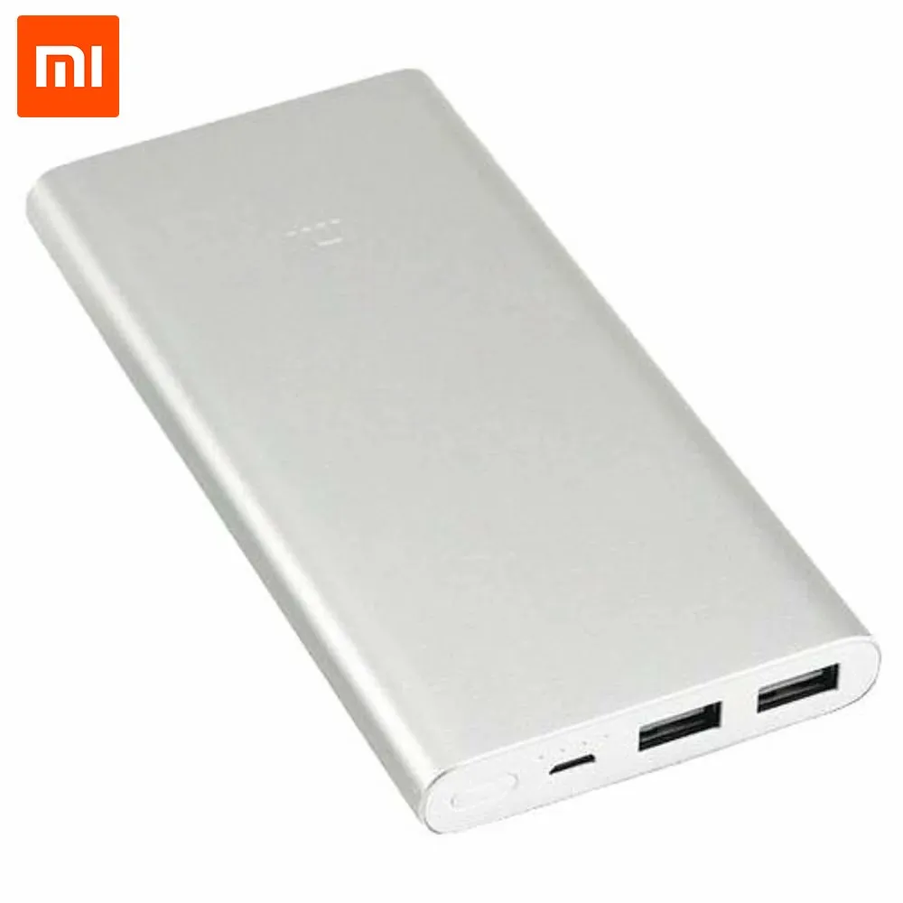 Внешний аккумулятор Xiaomi Mi Power Bank 2i 10000 mAh Мощность 15 Вт 2x USB A Кабель в комплекте Micro