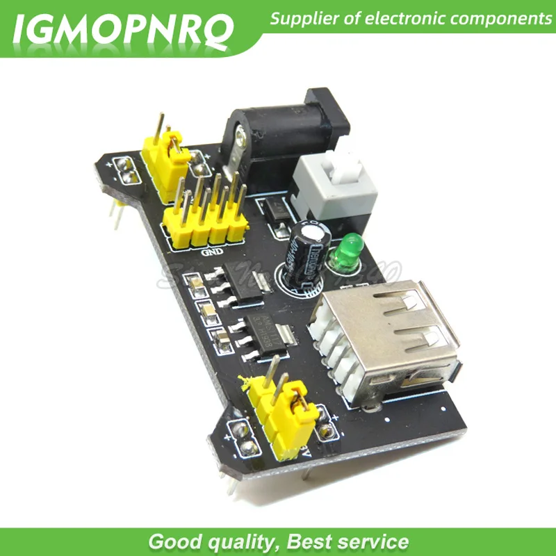 Макетная плата MB102 модуль с лампочкой 830 точек без пайки 65 гибких проводов 1