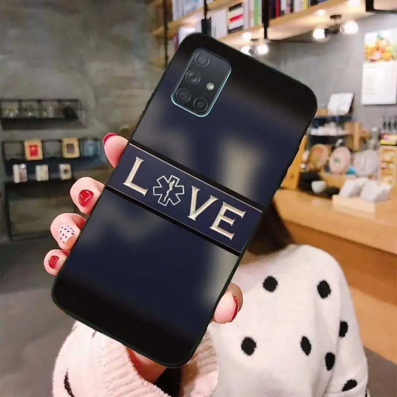 EMT EMS медицинский спасательный значок DIY печать чехол для телефона Samsung A10 A20 A30 A40 A50