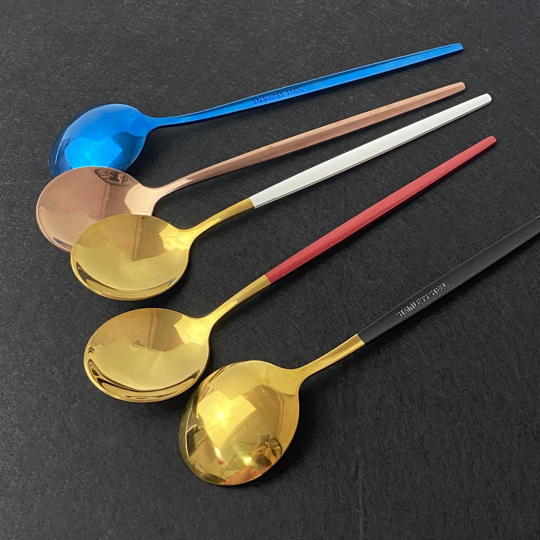 4 шт. столовые приборы из нержавеющей стали|Наборы столовых приборов| |